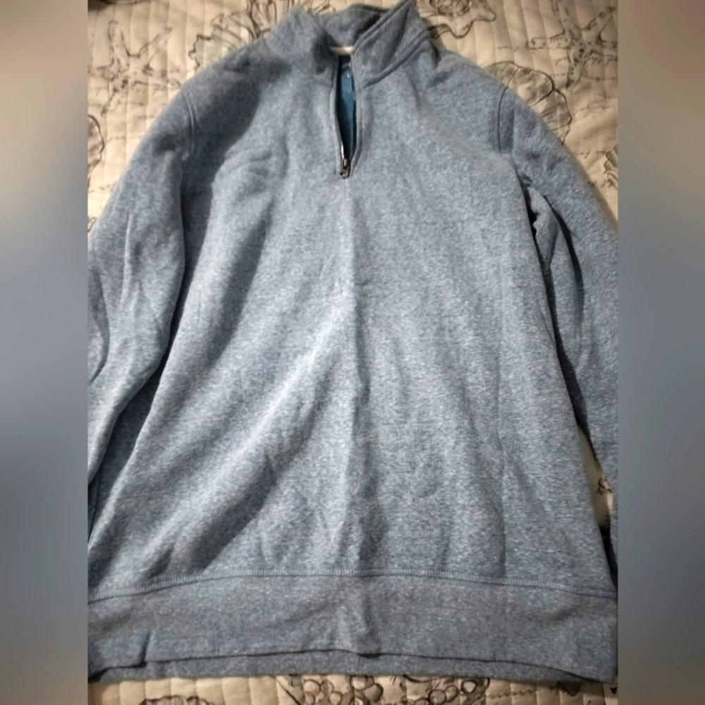 NWT Sonoma Magestic Blue Quarter Zip Pullover